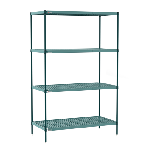 Metro PR-244863K3-S-4 Shelving Unit, Plastic with Metal Post