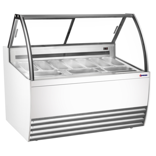 Omcan 47498 Display Case, Dipping, Gelato