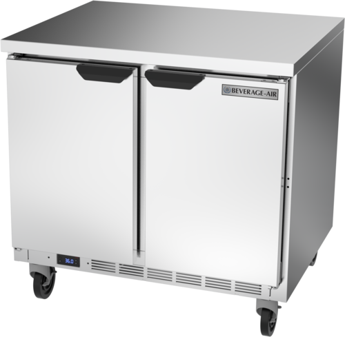 Beverage Air WTR36AHC-FLT Refrigerated Counter, Work Top