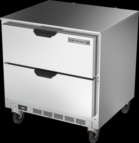 Beverage Air UCFD32AHC-2 Freezer, Undercounter, Reach-In