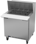 Beverage Air SPE32HC-12M Refrigerated Counter, Mega Top Sandwich / Salad Unit