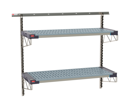 Metro SW-1848S4-45-2TIER Shelving, Wall Grid Unit