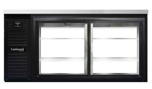 Continental BB69NSGDPT Back Bar Cabinet, Refrigerated, Pass-Thru