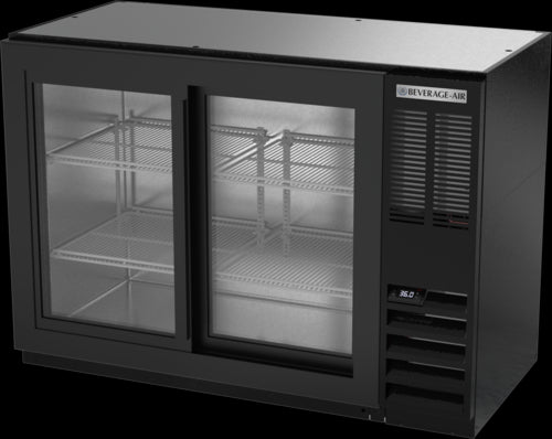 Beverage Air BB48HC-1-F-GS-B Back Bar Cabinet, Refrigerated