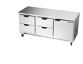 Beverage Air WTRD72AHC-4-FLT Refrigerated Counter, Work Top