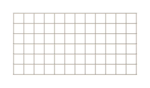 Metro WG1836S Shelving, Wall Grid Panel