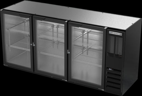 Beverage Air BB72HC-1-FG-B Back Bar Cabinet, Refrigerated
