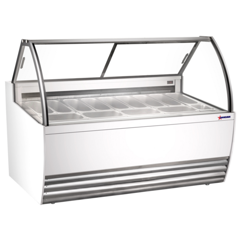 Omcan 47572 Display Case, Dipping, Gelato