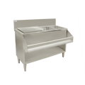 Omcan 48138 Underbar Ice Bin/Cocktail Station, Sink Combo