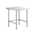 Sapphire SMTEO-1424S Work Table,  24" - 27", Stainless Steel Top