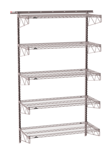 Metro SW-2148K4-85-5TIER Shelving, Wall Grid Unit