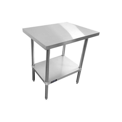 Sapphire SMTE-1830S Work Table,  30" - 35", Stainless Steel Top