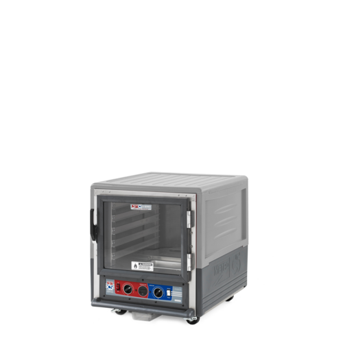 Metro C533-CLFC-L-GYA Heated Holding Proofing Cabinet, Mobile, Undercounter