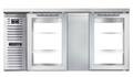 Continental BB69NSSGDPT Back Bar Cabinet, Refrigerated, Pass-Thru