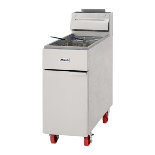 Migali C-F40E-LP Fryer, Gas, Floor Model, Full Pot
