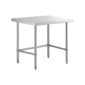 Sapphire SMTEO-2448S Work Table,  40" - 48", Stainless Steel Top