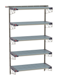 Metro SW-2148S4-85-5TIER Shelving, Wall Grid Unit