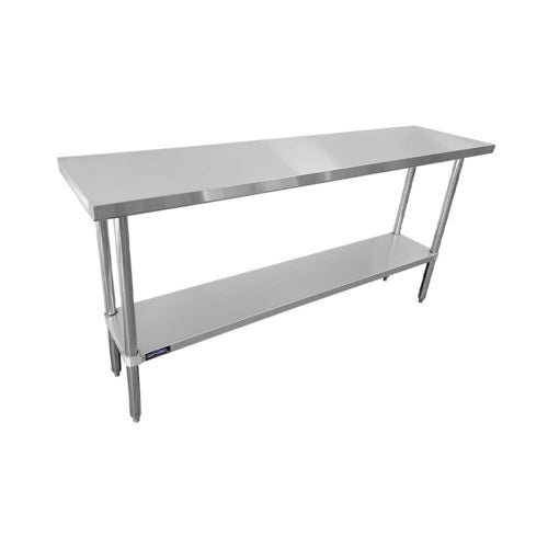 Sapphire SMTE-1860S Work Table,  54" - 62", Stainless Steel Top