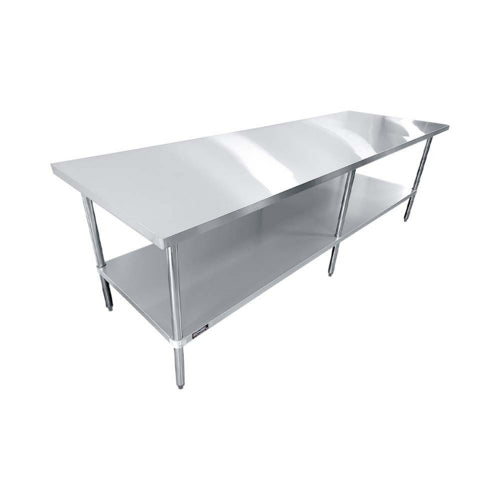 Sapphire SMTE-36120G Work Table, 109" - 120", Stainless Steel Top