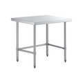 Sapphire SMTEO-3036G Work Table,  36" - 38", Stainless Steel Top