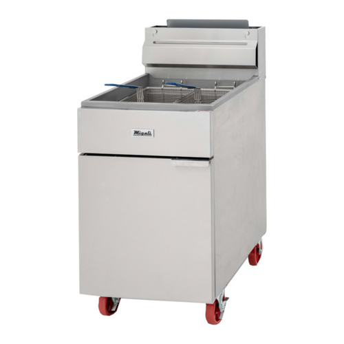 Migali C-F75E-NG Fryer, Gas, Floor Model, Full Pot