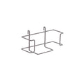 Metro GBHHK4-S Disposable Gloves Dispenser