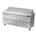 Blue Air BLPT72-D6-HC Refrigerated Counter, Sandwich / Salad Unit