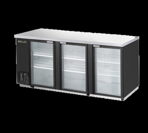 Blue Air BBB90-4SG-HC Back Bar Cabinet, Refrigerated