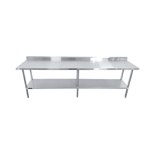Sapphire SMTEB-30108G Work Table,  97" - 108", Stainless Steel Top
