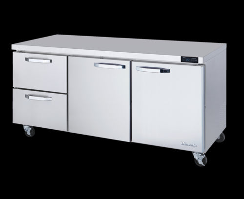 Blue Air BLUR72-D2L-HC Refrigerator, Undercounter, Reach-In