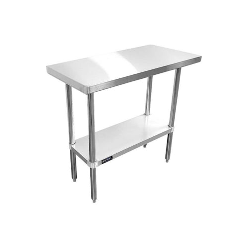 Sapphire SMTE-1436S Work Table,  36" - 38", Stainless Steel Top