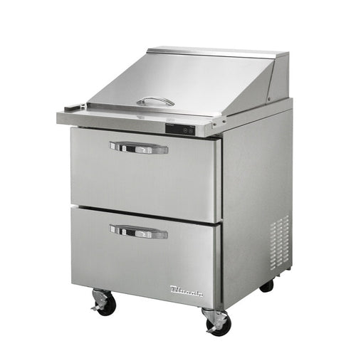 Blue Air BLMT28-D2-HC Refrigerated Counter, Mega Top Sandwich / Salad Unit