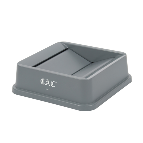 CAC TCSQ-D23GRY Trash Receptacle Lid / Top