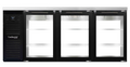 Continental BB79NGDPT Back Bar Cabinet, Refrigerated, Pass-Thru