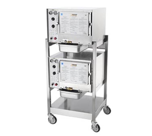 AccuTemp S34803D110 DBL Steamer, Convection, Electric, Boilerless, Floor Model