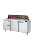 Blue Air BLPT72-D2L-HC Refrigerated Counter, Sandwich / Salad Unit