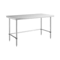 Sapphire SMTEO-1872S Work Table,  63" - 72", Stainless Steel Top