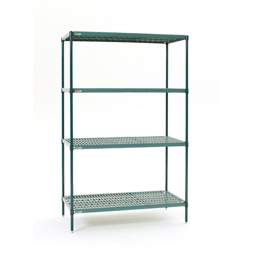 Metro EZPR1836NK3-4 Shelving Unit, Plastic with Metal Post