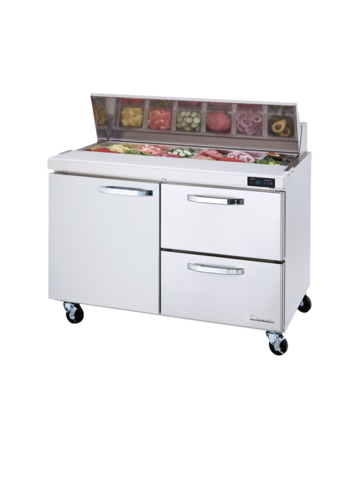Blue Air BLPT60-D2R-HC Refrigerated Counter, Sandwich / Salad Unit