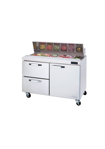 Blue Air BLPT60-D2L-HC Refrigerated Counter, Sandwich / Salad Unit