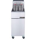 Blue Air BLF4-NG Fryer, Gas, Floor Model, Full Pot