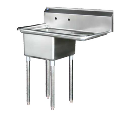 Blue Air BS1-18-12/R Sink, (1) One Compartment