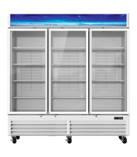 Blue Air BGF72W-HC Freezer, Merchandiser