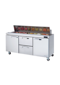 Blue Air BLPT72-D2M-HC Refrigerated Counter, Sandwich / Salad Unit