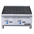 Blue Air BLCB24 Charbroiler, Gas, Countertop