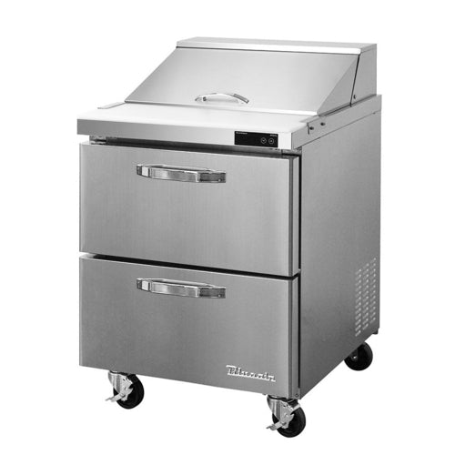 Blue Air BLPT28-D2-HC Refrigerated Counter, Sandwich / Salad Unit