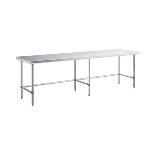 Sapphire SMTEO-18108G Work Table,  97" - 108", Stainless Steel Top