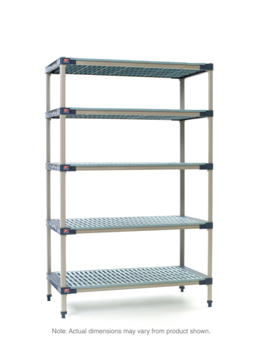 Metro 5X557G4 Shelving Unit, All Plastic