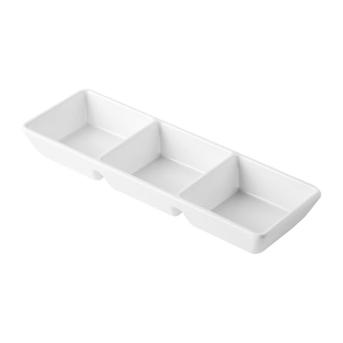 CAC XCND-3T9-MWT Plate/Platter, Compartment, Plastic