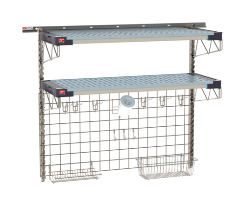 Metro SW-1848S4-45-SINK Shelving, Wall Grid Unit